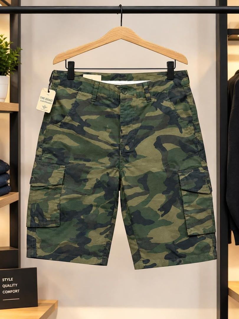 Camouflage Cargo Shorts - Men's Shorts in Kumasi