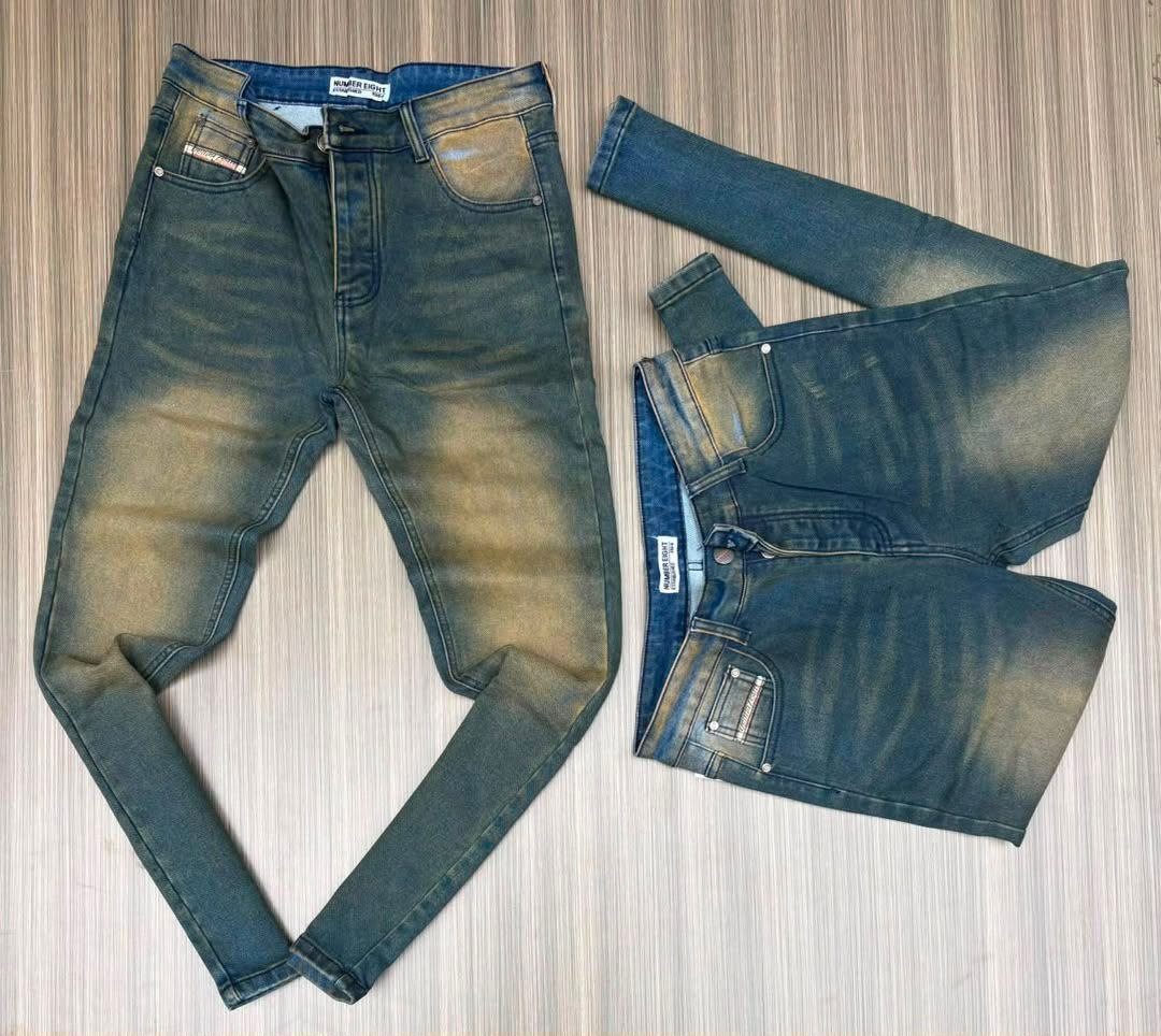 Gradient Wash Slim Fit Jeans - Men's Jeans in Kumasi