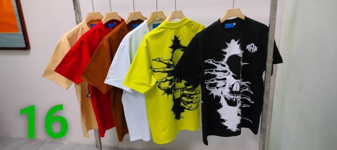 Skeleton Hand Graphic T-Shirt - Men's Shirts in Kumasi
