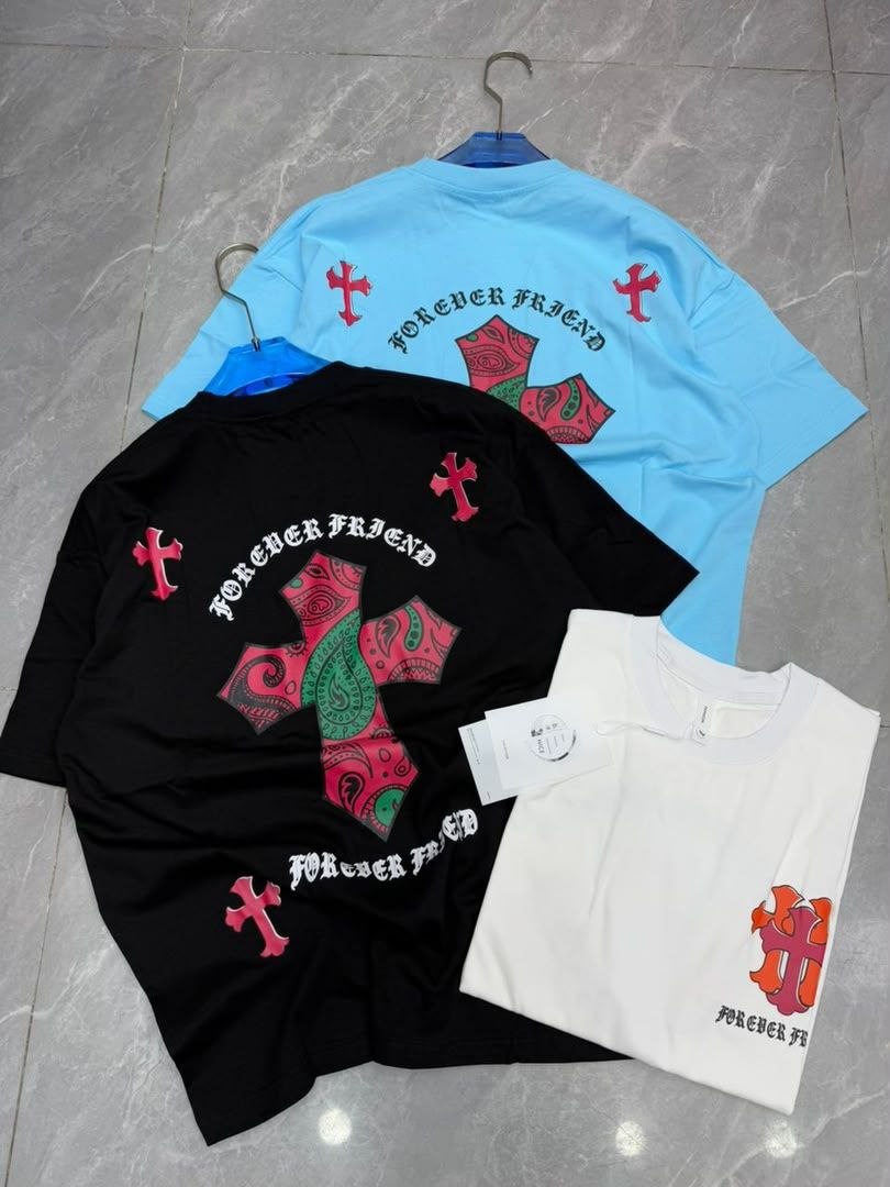 Forever Friend Cross Graphic T-Shirt Assortment - Men's Shirts in Kumasi