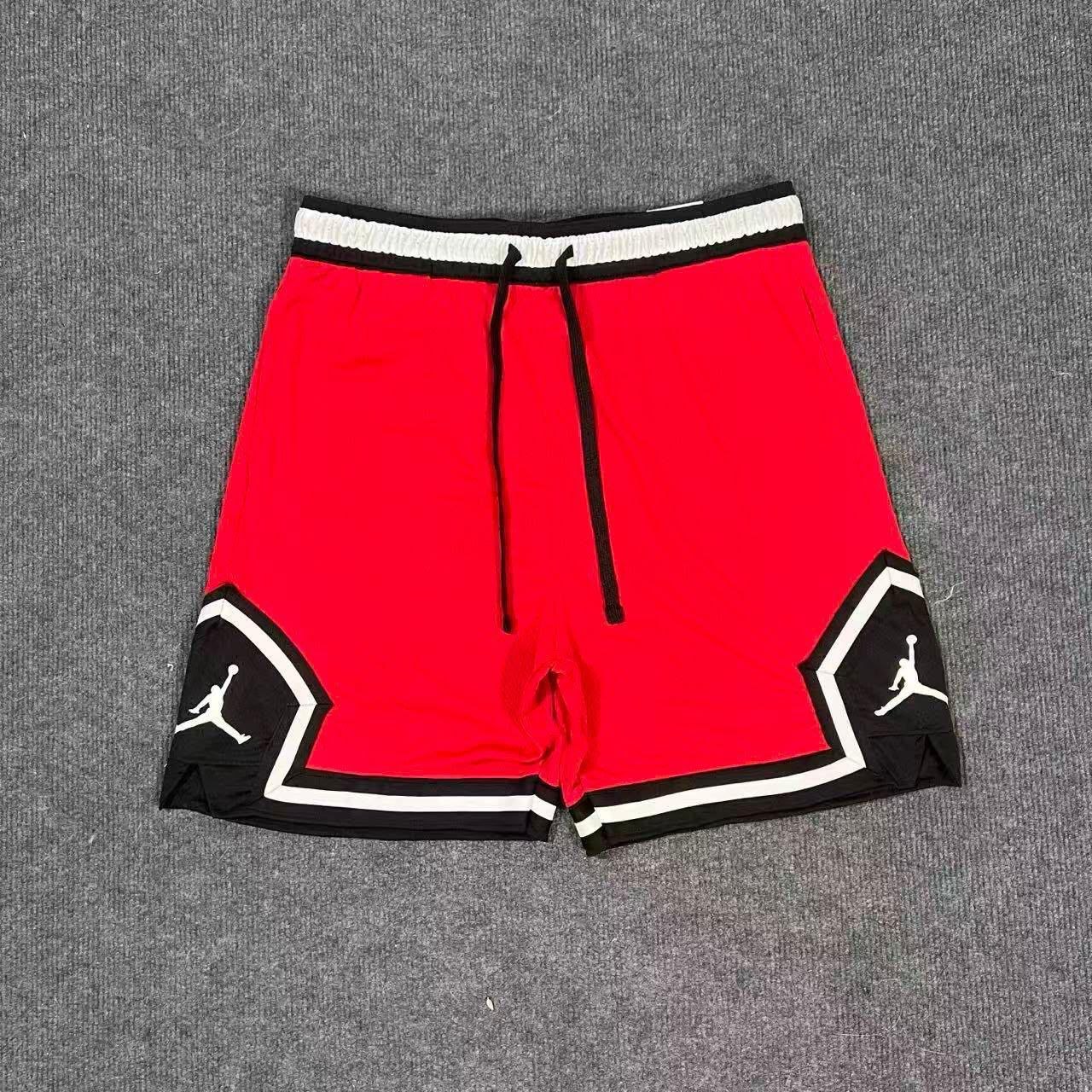 Red Jumpman Basketball Shorts - Men's Shorts in Kumasi