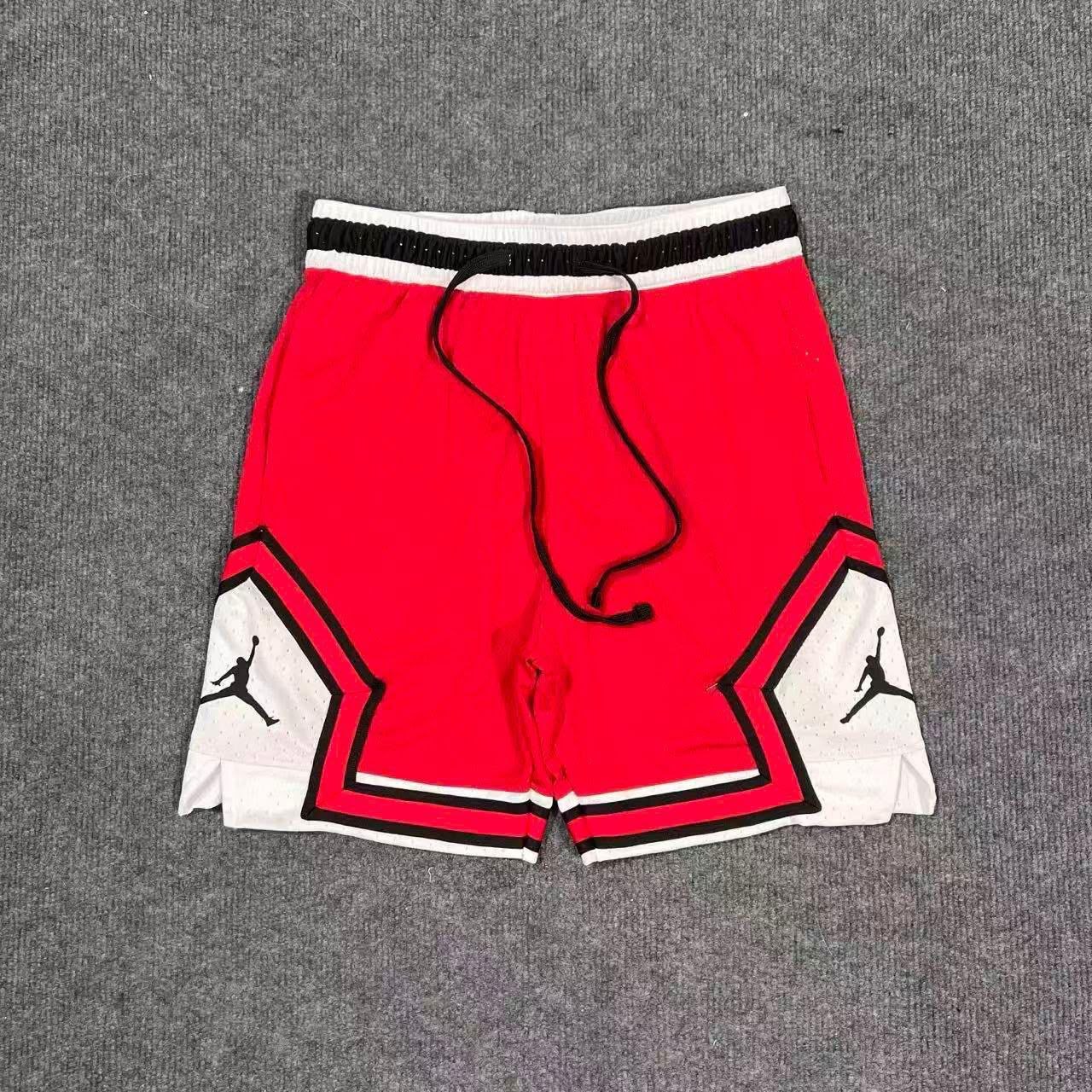 Red Basketball Shorts with Jumpman Logo - Men's Shorts in Kumasi