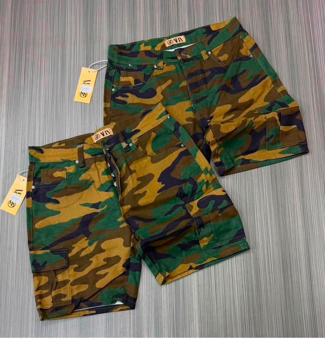 Camouflage Cargo Shorts - Men's Shorts in Kumasi